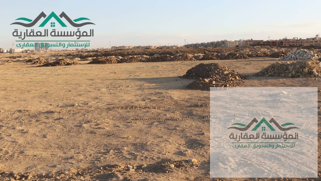 Land for sale in Beit Al-Watan - West of the University, next to Wasla Dahshur and Zayed 4 entrance - Ninth phase - The plot has a prime north-facing - Więcej