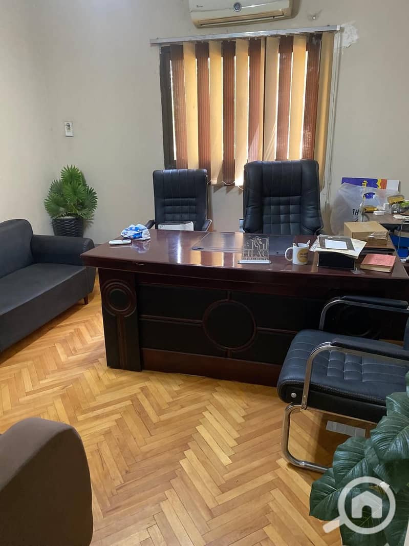 Furnished office for rent with air conditioning in Heliopolis, Al-Thawra Street, 150 m - Widok 2