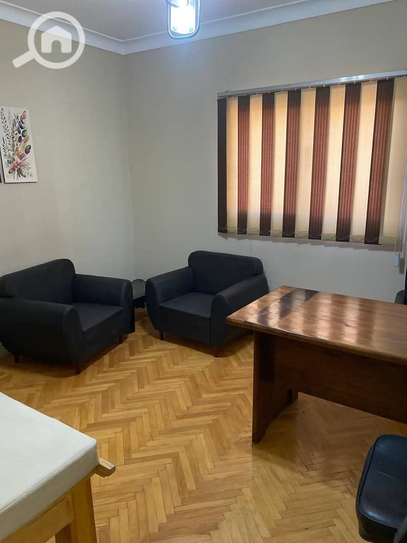 Furnished office for rent with air conditioning in Heliopolis, Al-Thawra Street, 150 m - Widok 4