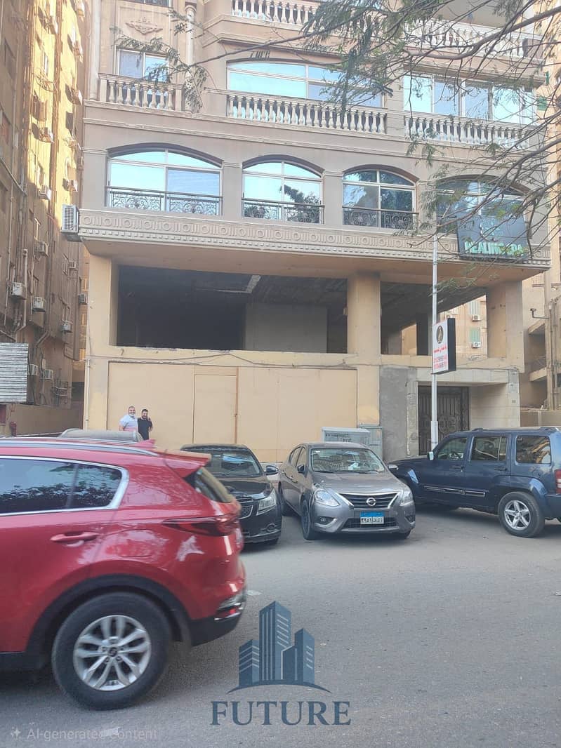 For rent: a commercial shop in Dokki on Michel Bakhoom Street – pohled 2
