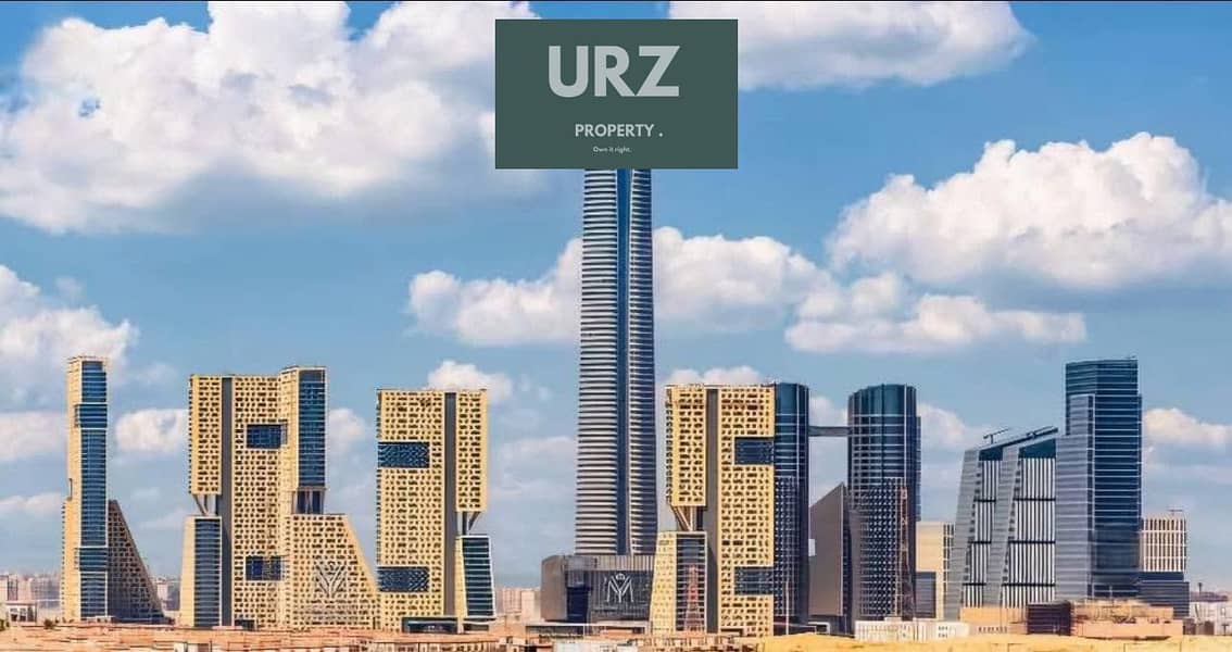Fully finished office with ACs prime location at Taj Tower overlooking the Green River Iconic Tower. Easy installments up to 15 years – pohled 3