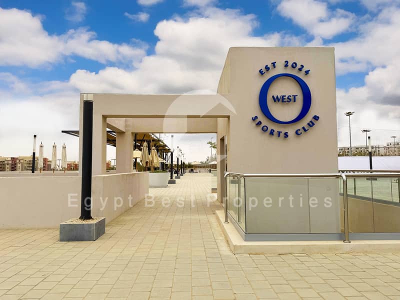 Prime Fully Finished 3 Bedrooms Apartment Direct On Landscape | Over 9 Years At O-west By Orascom In The Heart Of 6th October - Mehr