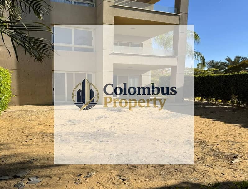 For Quick sale: 3-bedroom ground-floor apartment (200 sqm) with a garden and landscape view in The Square Compound, Fifth Settlement. - Ansicht 2