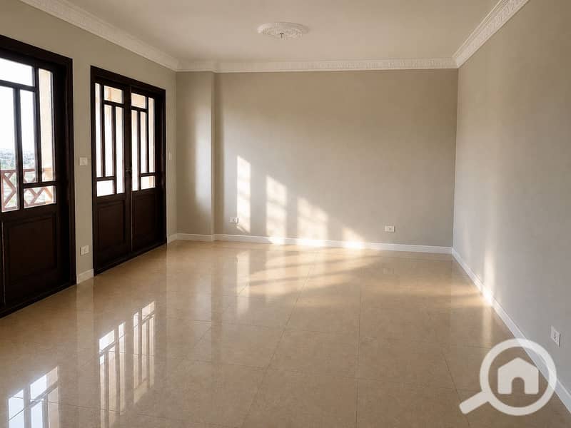 Apartment for sale open view overlooking garden and villas North facing ready to move in great deal Typical floor with elevator 160m in Al Rehab 1 - Widok 3