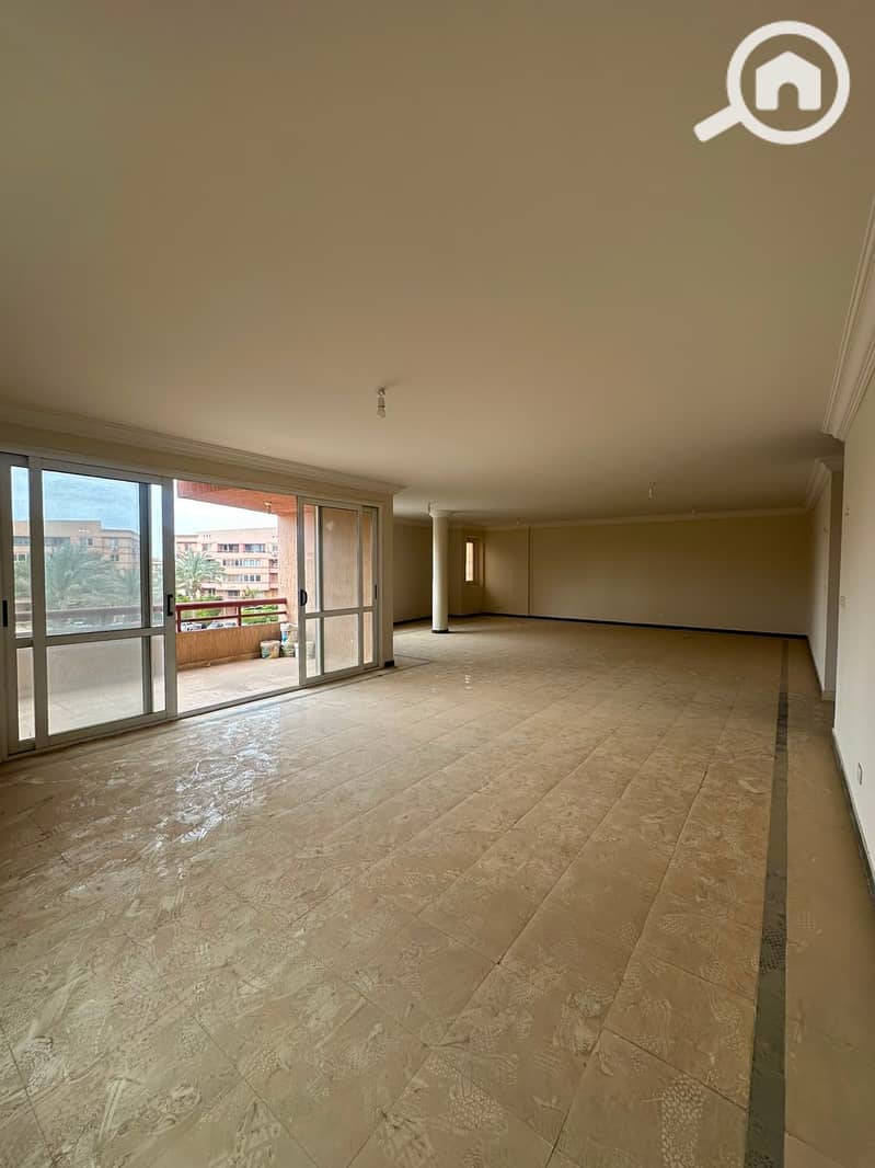 Apartment for rent square view ready to move in great price typical floor with elevator 3 bedrooms in Al Rehab 1 - Phase 4 - New Cairo - Bild 6