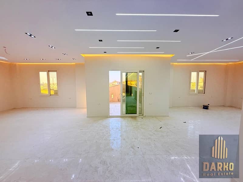 Apartment for sale, 340 meters, West Somid, ultra-super-luxurious, first occupancy, next to the bank complex, steps from the central axis, open view, - Mehr