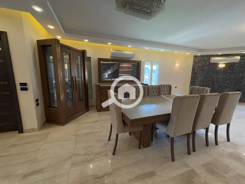 For rent furnished a villa in Mountain View Hyde Park in the Fifth Settlement – pohled 4