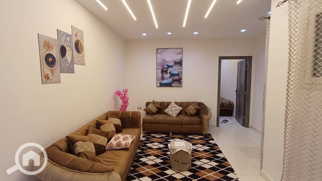 Furnished studio apartment for rent in Gardenia Heights. Area: 90 sq mConsists of 2 bedrooms, bathroom, and kitchenGround floor with private entranceSu - Widok 6