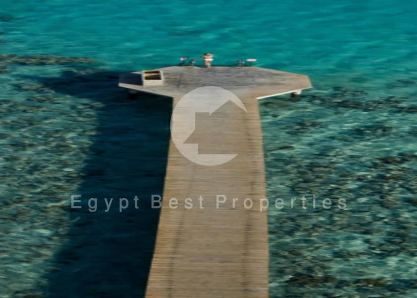 TWIN VILLA 3 BEDROOMS FOR SALE AT SOMABAY RED SEA DIRECT LAGOON VIEW FULLY FINISHED 5% DOWNPAYMENT UP 8 YEARS WITH 30%DIS - Widok 5