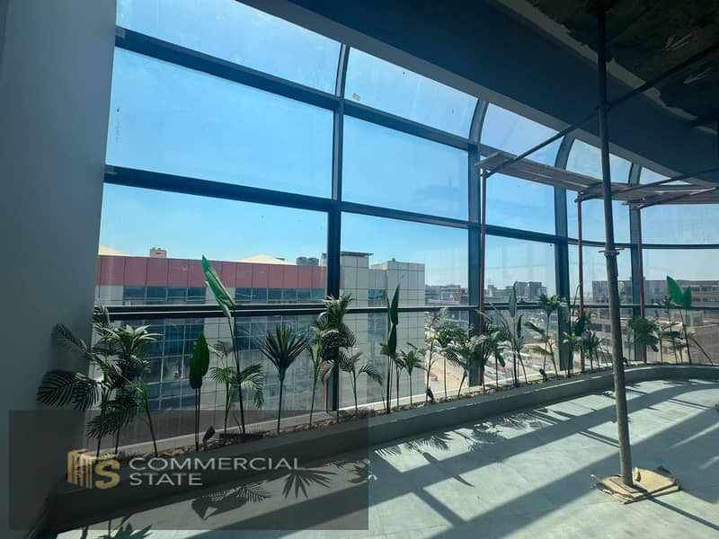 Finished Office at Eastlane 104m for Rent -New Cairo - Vista 5