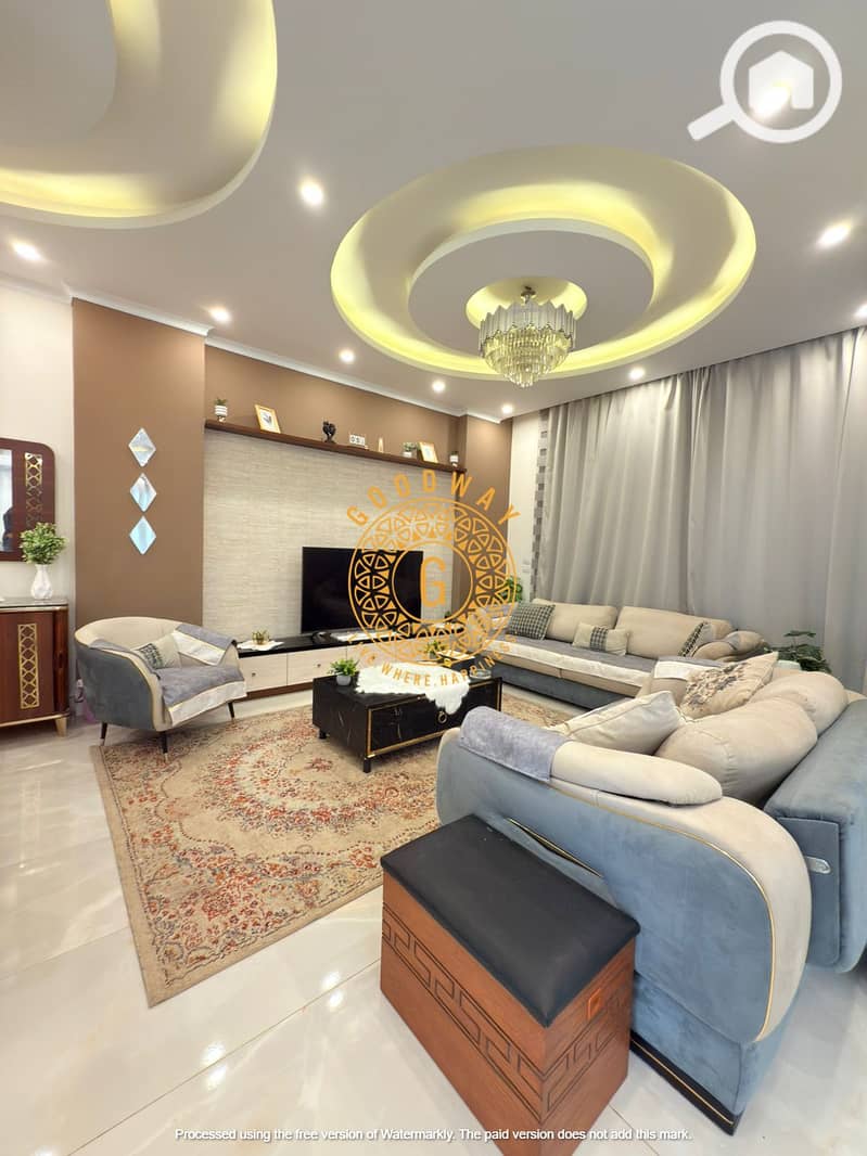 Luxury Villa with private pool for Rent in Palm Hills PK2 – Prime Location - Widok 4