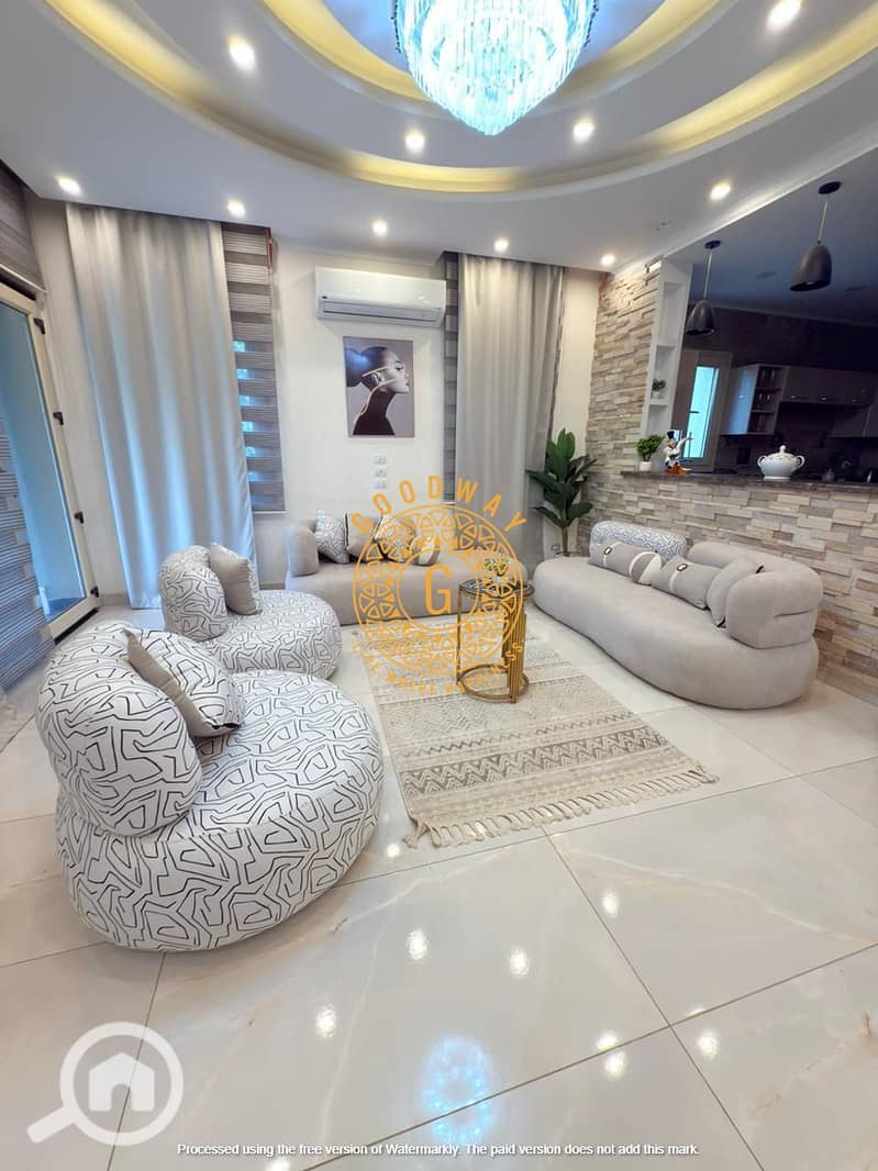 Luxury Villa with private pool for Rent in Palm Hills PK2 – Prime Location - Widok 6