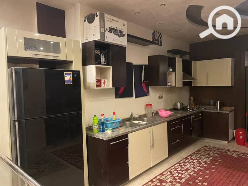 Furnished and air-conditioned duplex, ultra high-end finishing for rent in the Fifth Settlement in Al-Narges Villas. – pohled 4