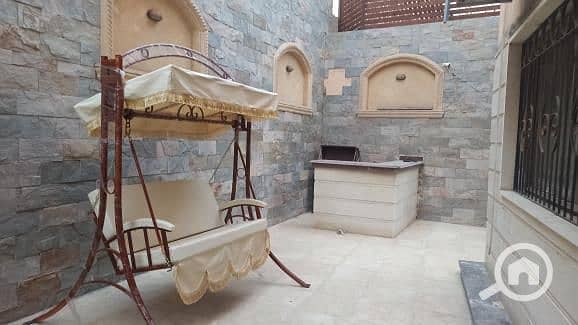 Furnished and air-conditioned duplex, ultra high-end finishing for rent in the Fifth Settlement in Al-Narges Villas. – další