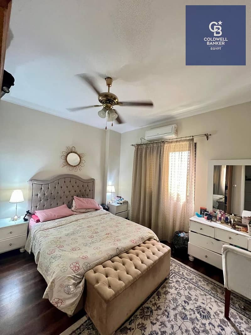 Immediate occupancy, modern finished apartment with a distinctive view in the heart of New Cairo, in La Mirada Compound, at a special price. - Vista 5