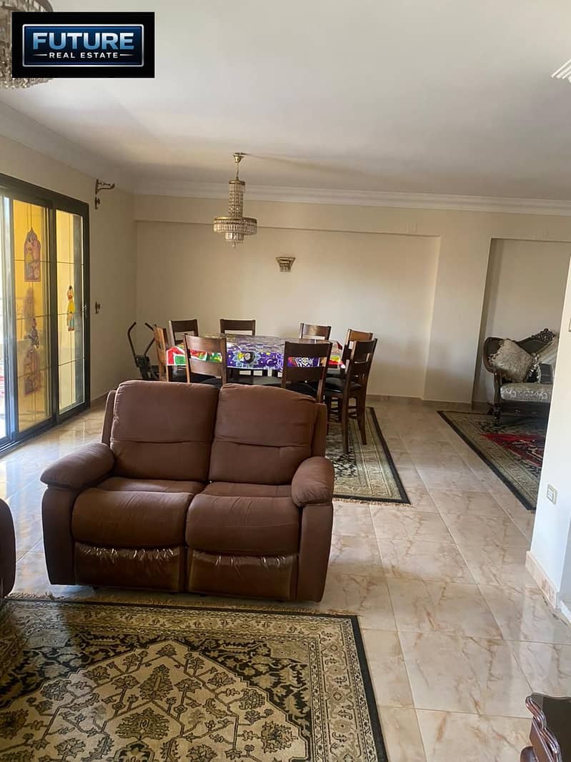 Apartment 225 m in the third district of October directly on Al-Kafrawy axis and near Imad Ragheb Mosque - Widok 3