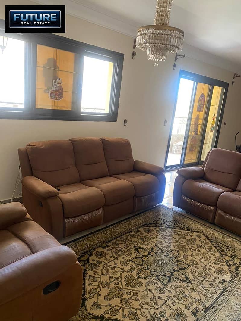 Apartment 225 m in the third district of October directly on Al-Kafrawy axis and near Imad Ragheb Mosque - Widok 4