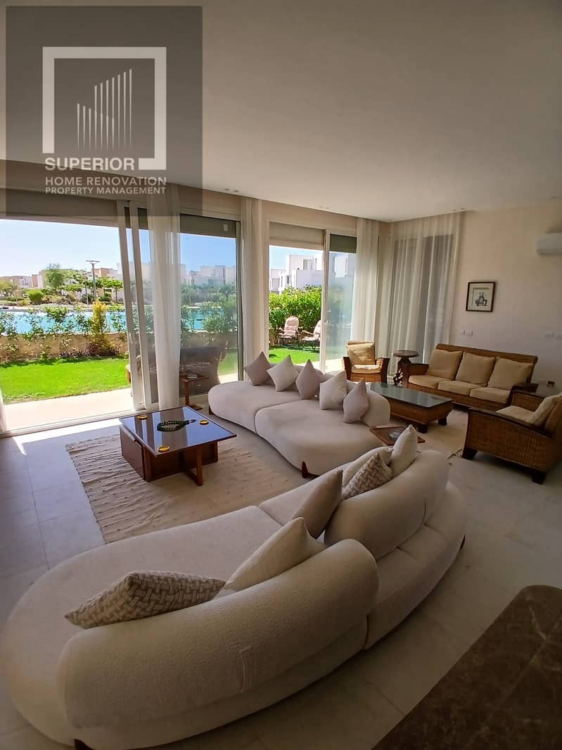 Villa for Rent in Seashell North Coast | First Row Lagoon | First Use - Więcej