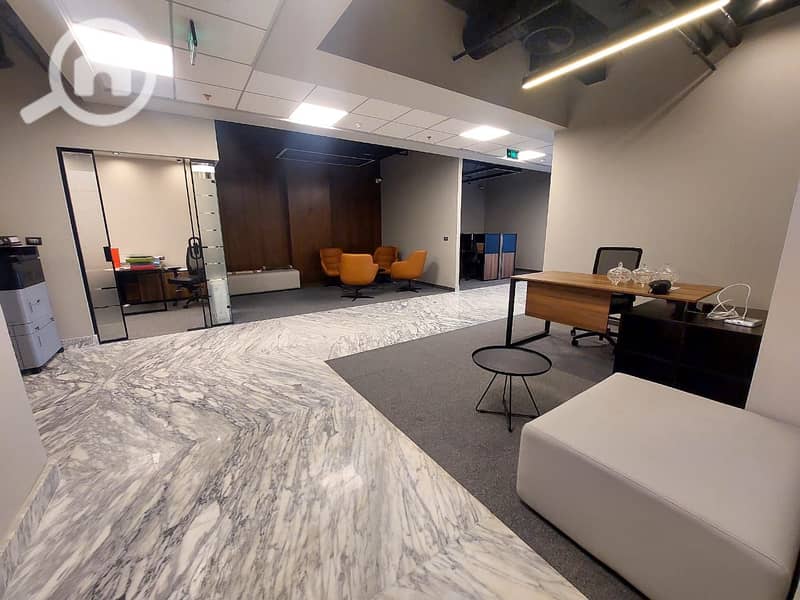 Administrative office of 190 sqm for rent in Cairo Business Plaza in the Fifth Settlement - Vista 5