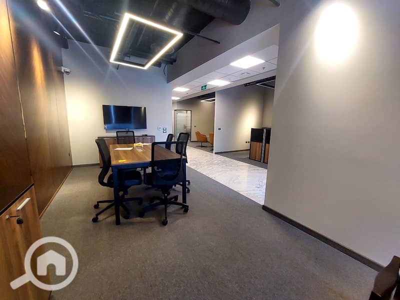 Administrative office of 190 sqm for rent in Cairo Business Plaza in the Fifth Settlement - Vista 6
