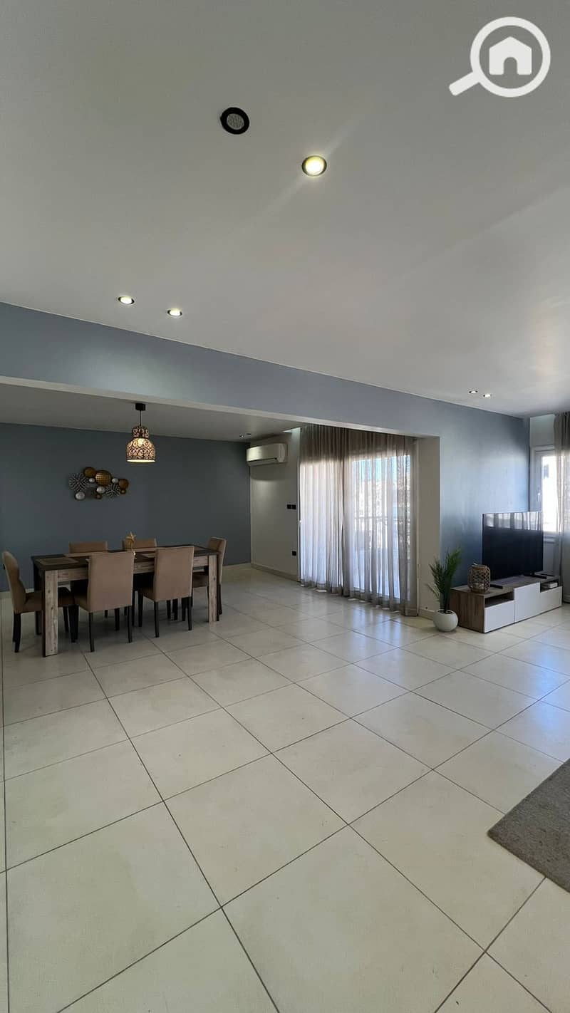 Furnished hotel apartment with hotel finishing for rent for upscale and distinguished living in Dokki - Widok 4