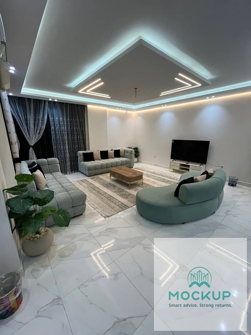 Modern furnished apartment for rent in West Somid, 6th of October - Widok 2