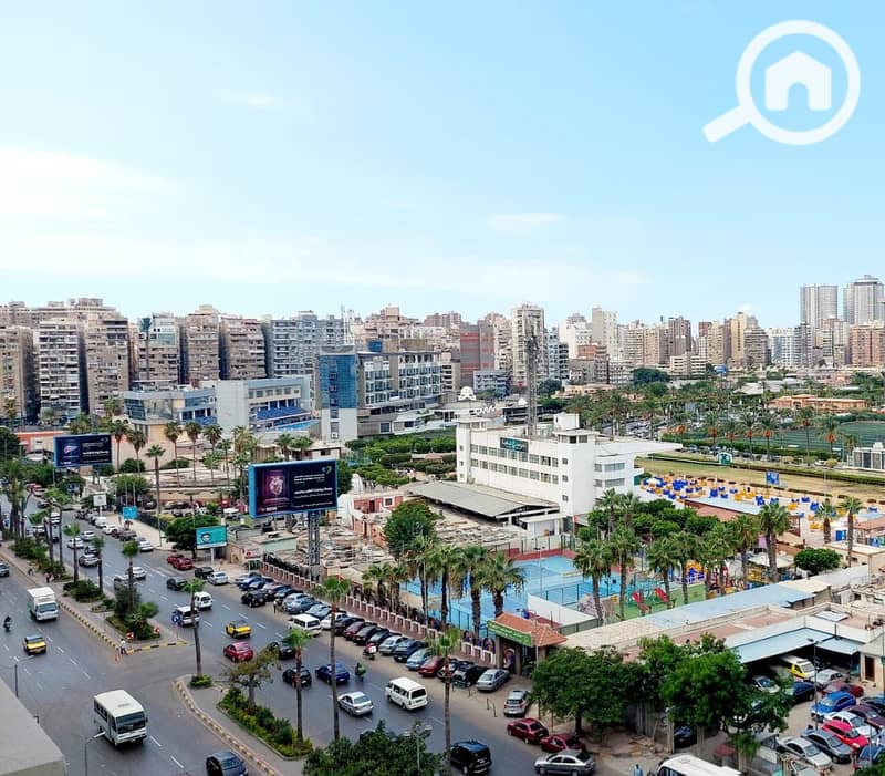 Luxury apartment for rent - first occupancy - 235 sqm (Somouha - directly in front of the club - Brand Tower) 40,000 EGP monthly – pohled 2