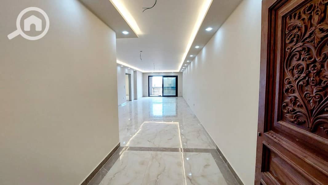 Luxury apartment for rent - first occupancy - 235 sqm (Somouha - directly in front of the club - Brand Tower) 40,000 EGP monthly – pohled 3