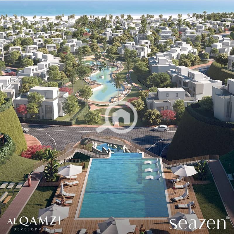Own a 2rooms chalet in Prime Location next to La Vista Bay, in installments over the longest repayment period, fully written off, on the North Coast - Mehr