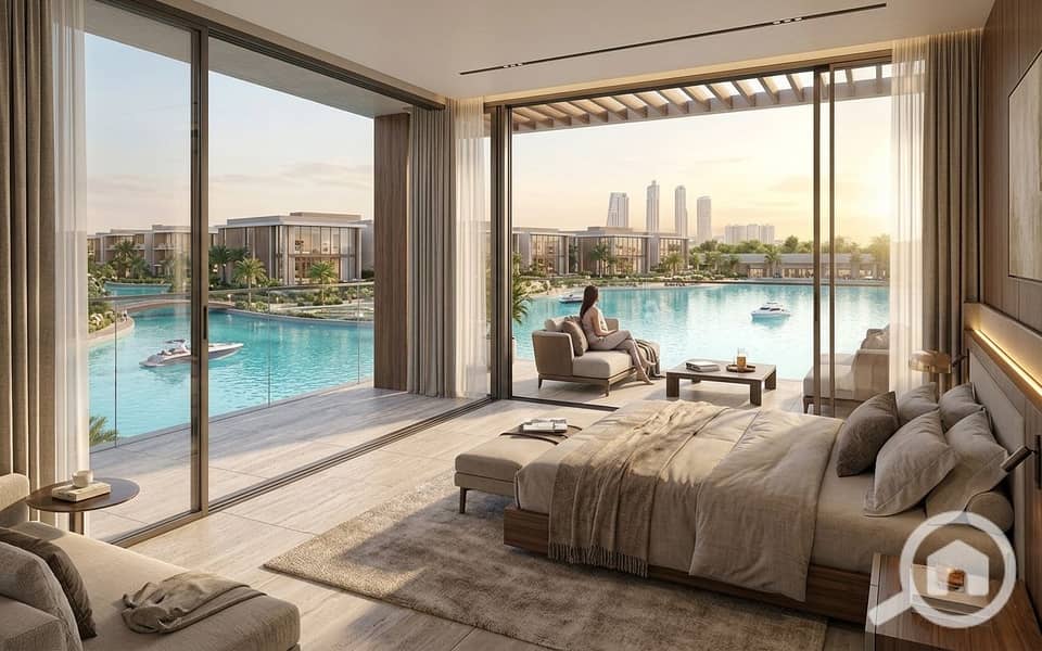 143 m² apartment with a lagoon view in Ayyam in the R8 Administrative Capital, with a 5% discount and an installment over 8 years. - Vista 5