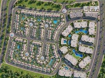 Own a Twin Villa at the price of an apartment in a prime location in the New Capital—an opportunity you don't want to miss. - Aanzicht 6