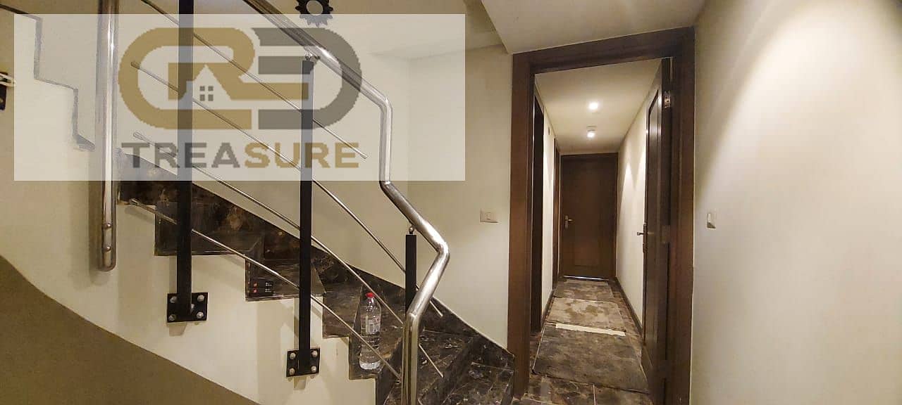 furnished Duplex for rent in Porto New Cairo - Widok 4