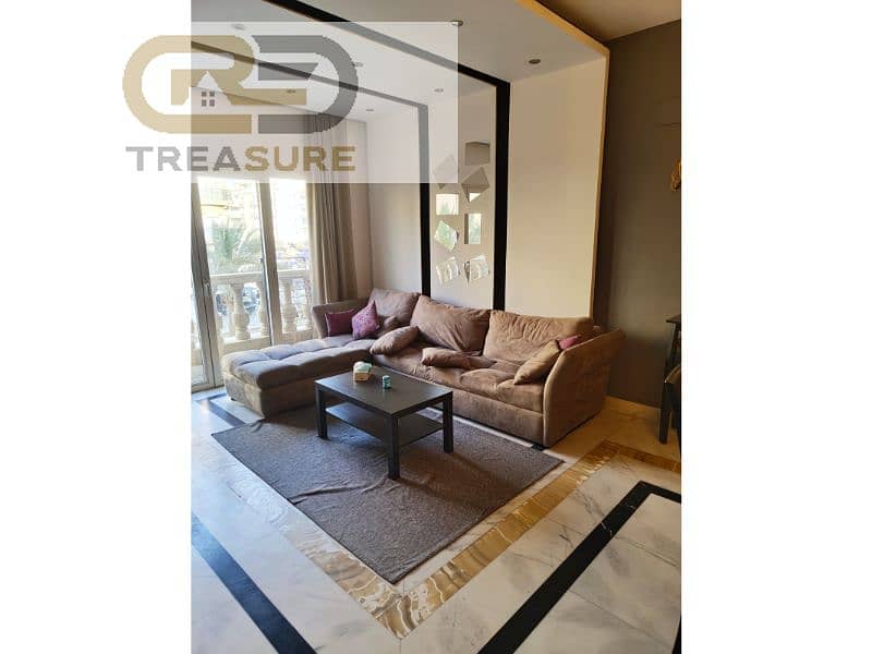 furnished Studio for rent in Hyde park -Center Village - new cairo - Widok 2