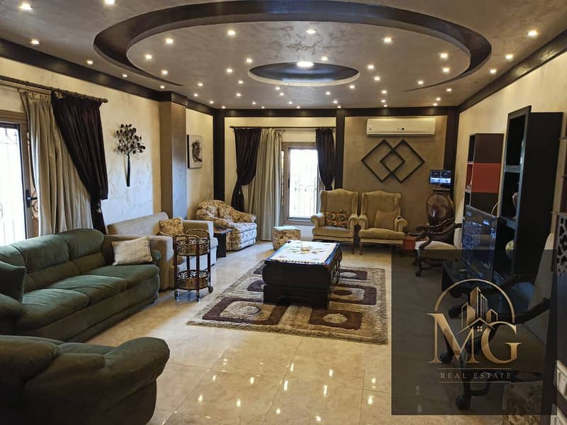Duplex for Rent in Narges 1 Villas – New Cairo Prime Location – Second Villa from 90th Street Open Garden View Built-up Area: 400 SQM - Widok 2