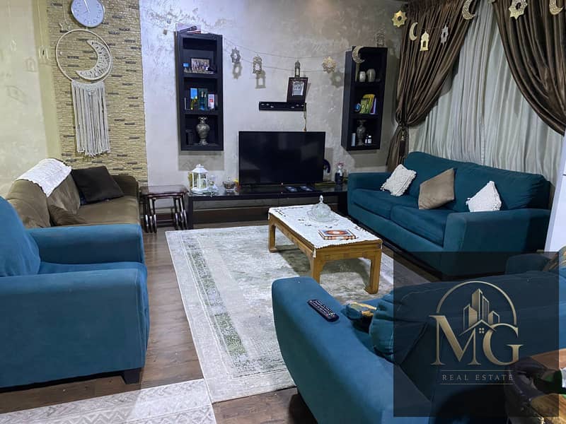 Duplex for Rent in Narges 1 Villas – New Cairo Prime Location – Second Villa from 90th Street Open Garden View Built-up Area: 400 SQM - Widok 3