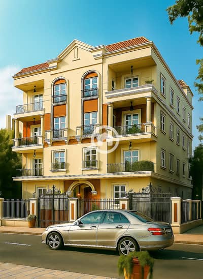3 Bedroom Apartment for Sale in New Cairo, Cairo - 20251022_1330_مبنى كلاسيكي_remix_01k85qcgk4e8b8c1n3b4vqmn8z. png