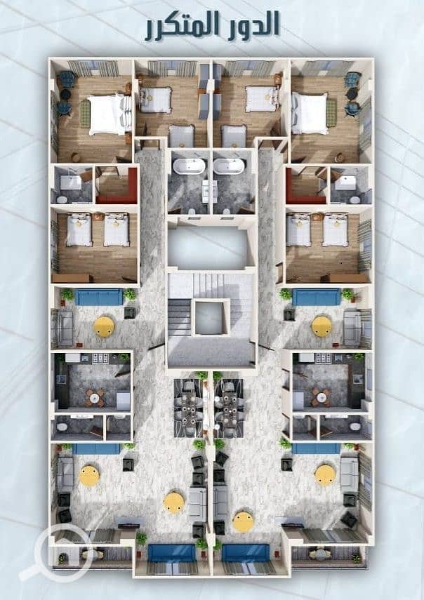 230 sqm apartment in the fourth district - Widok 5