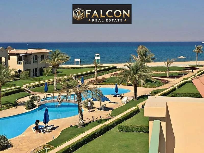 Immediate delivery: 140m² sea-view chalet for sale at La Vista 6. Prime location next to Porto Sokhna and Telal Ain Sokhna; an exceptional price - Mehr