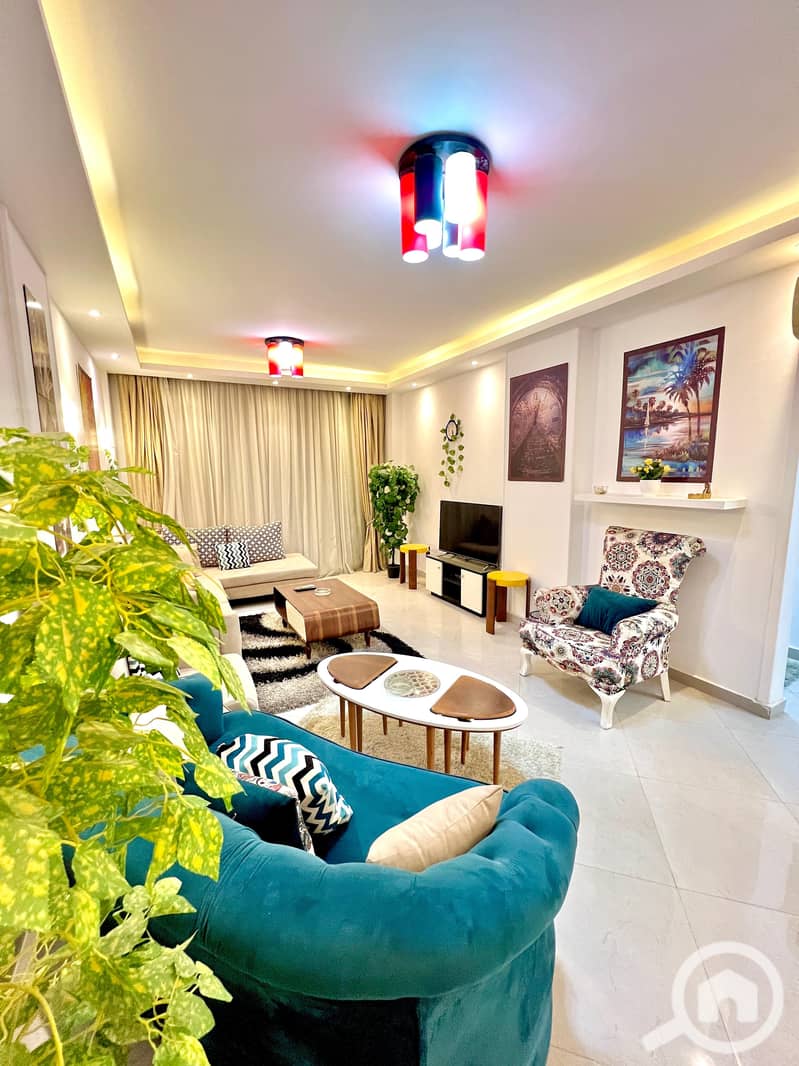 Luxury furnished apartment for rent 185m - Midtown New Cairo - Vista 2
