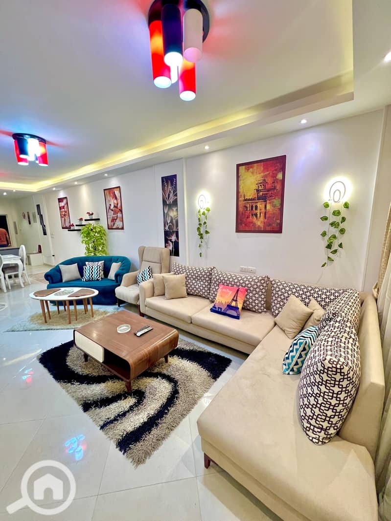 Luxury furnished apartment for rent 185m - Midtown New Cairo - Vista 4