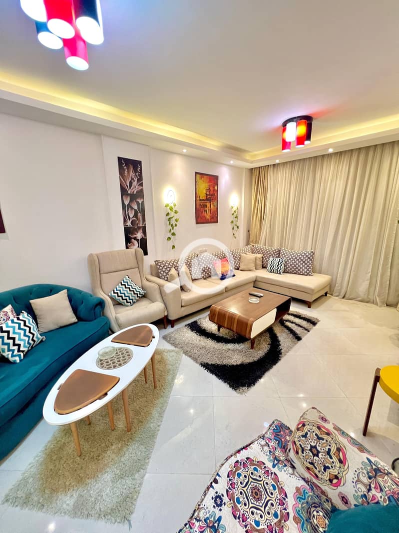 Luxury furnished apartment for rent 185m - Midtown New Cairo - Vista 5