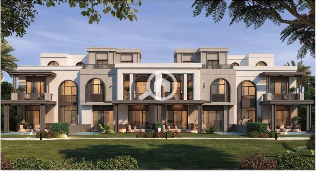 With a down payment of 1,100,000, own a townhouse in Middle 210 m, delivery in two years in the heart of the Sixth Settlement, Ever Est compound on 128 acres, 80% villas, with construction percentage of 45%. – pohled 2