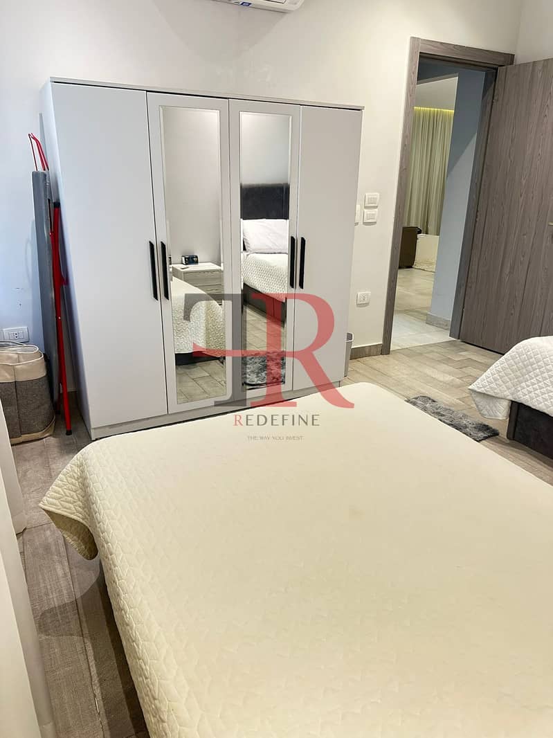 Apartment for rent fully furnished prime location in lake view residence new cairo golden square - Widok 6