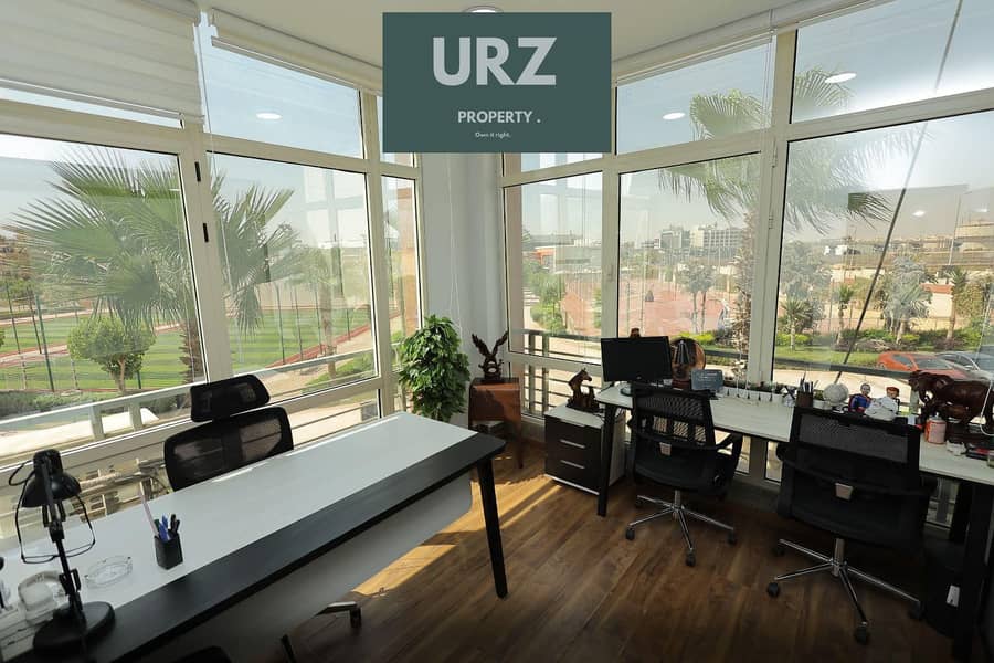 Book now Fully finished office with ACs in DeJoya New Capital 10year installments near Taj Tower Paris Mall Al Maqsad ready to move – pohled 2