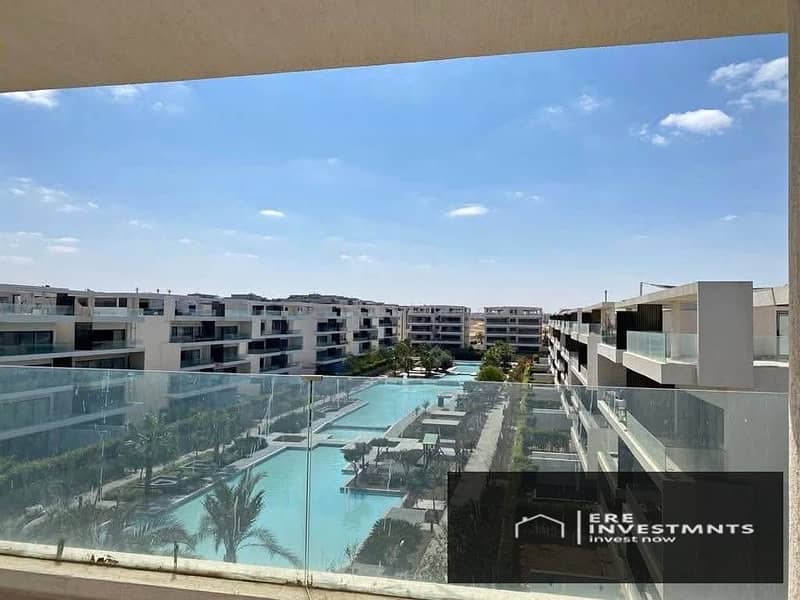 Apartment for sale in Lake View Residence 2, New Cairo - 144m² - with installments over the longest payment period, direct view of the lakes - Widok 5