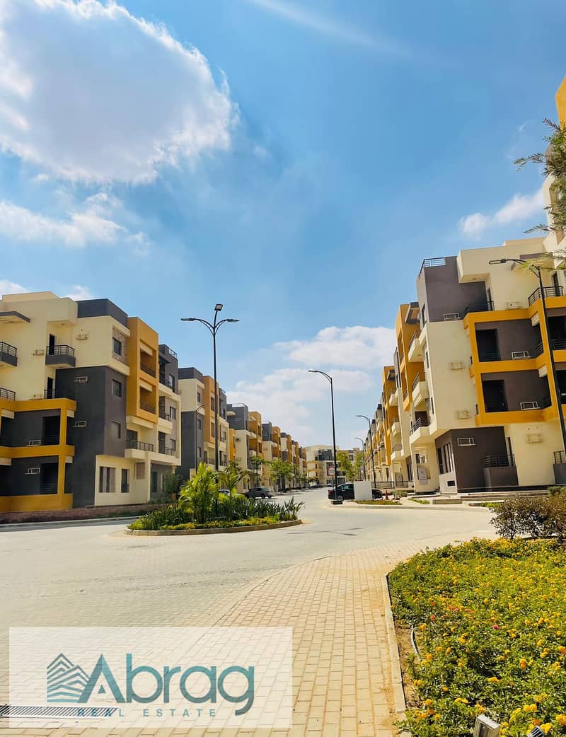 For sale, immediate occupancy, 3-bedroom apartment, installments remaining, prime view, Tala Compound / 6th of October – pohled 6