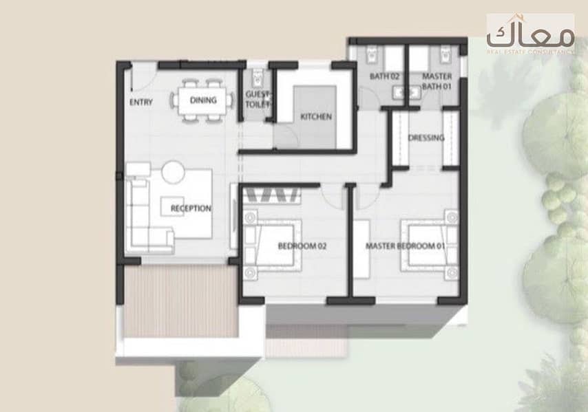 Own your apartment in a prime New Cairo location, directly on South 90 Street, minutes from Ain Sokhna Road. - Widok 4