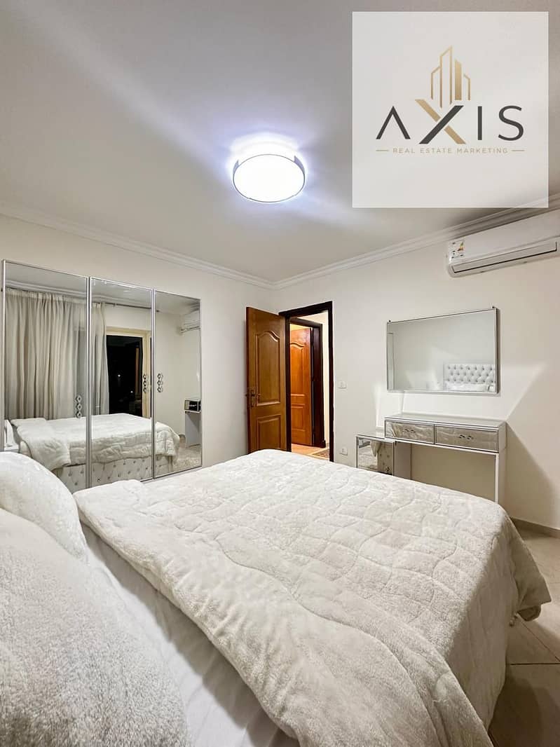 Luxury Furnished Apartment for rent at an amazing price, 130 square meters, in Dar Misr 12th District Compound el sheikh zayed – pohled 6