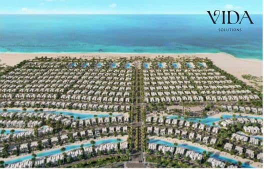 Corner Townhouse for Sale in Solare Ras El Hekma – Closest Townhouse to the Beach with Direct Lagoon View - Widok 6