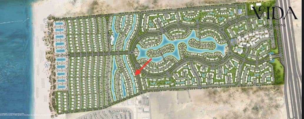 Corner Townhouse for Sale in Solare Ras El Hekma – Closest Townhouse to the Beach with Direct Lagoon View - Więcej